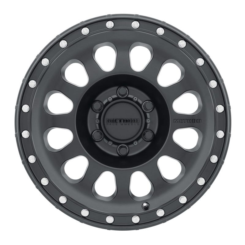 Method MR315 17x8.5 0mm Offset 6x5.5 106.25mm CB Matte Black Wheel-Wheels - Cast-Method Wheels-MRWMR31578560500-SMINKpower Performance Parts