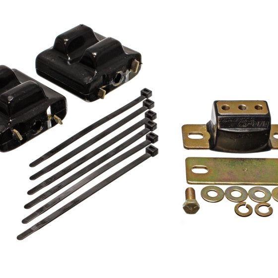 Energy Suspension 87-91 Suburban C10-C30 2WD Black Motor & Transmision Mounts-Zinc Finish-Bushing Kits-Energy Suspension-ENG3.1128G-SMINKpower Performance Parts