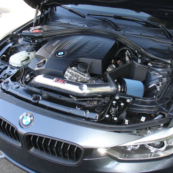 Injen 12-15 BMW 335i (N55) 3.0L L6 (turbo) AUTO TRANS ONLY Polished Short Ram Intake w/ MR Tech-Cold Air Intakes-Injen-INJSP1128P-SMINKpower Performance Parts