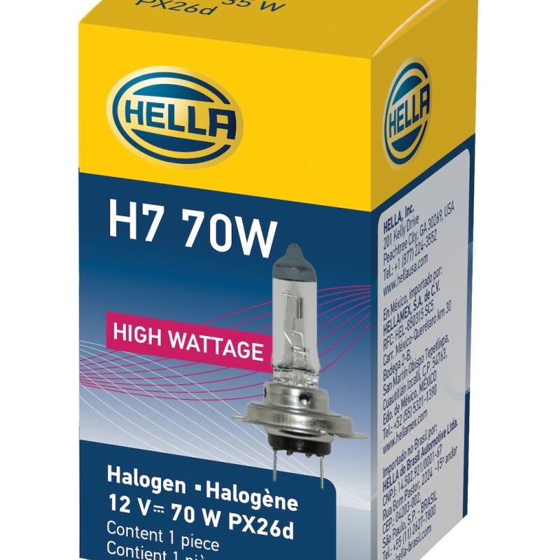 Hella Bulb H7 12V 70W PX26d T4.625 - SMINKpower Performance Parts HELLAH7 70W Hella