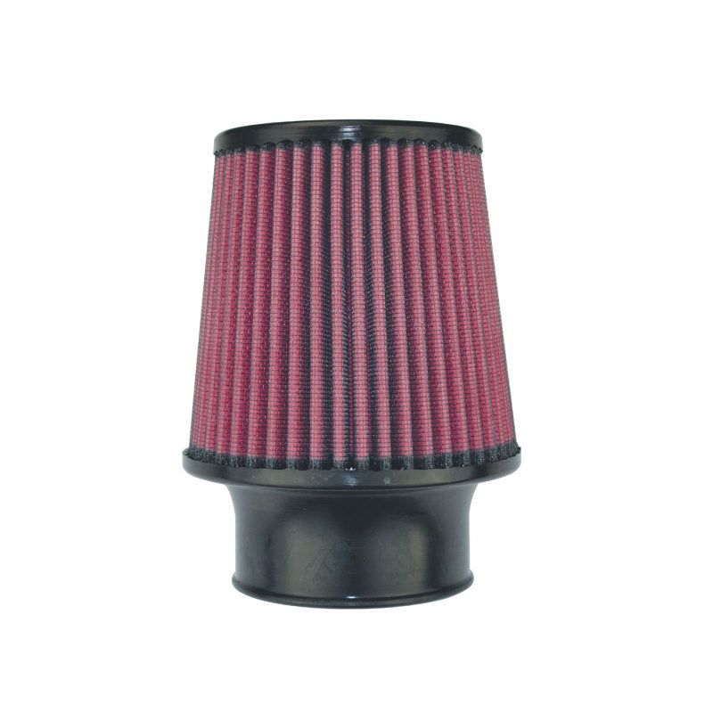 Injen High Performance Air Filter - 3.00 Black Filter 6 Base / 5 Tall / 4 Top - 45 Pleat-Air Filters - Drop In-Injen-INJX-1017-BR-SMINKpower Performance Parts