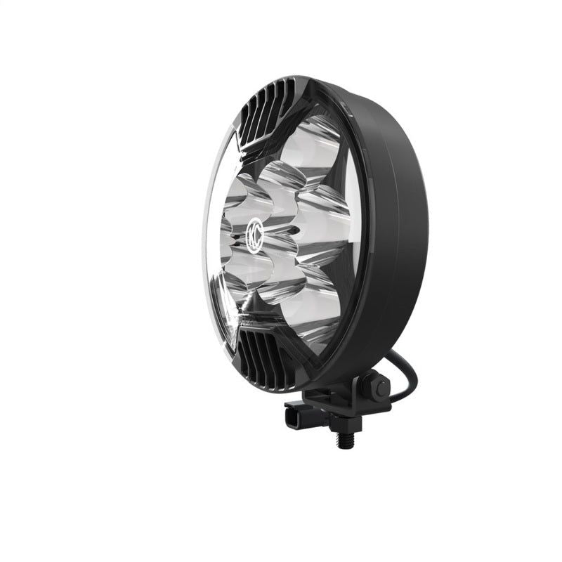 KC HiLiTES SlimLite 6in. LED Light 50w Spot Beam (Single) - Black-Light Bars & Cubes-KC HiLiTES-KCL1100-SMINKpower Performance Parts