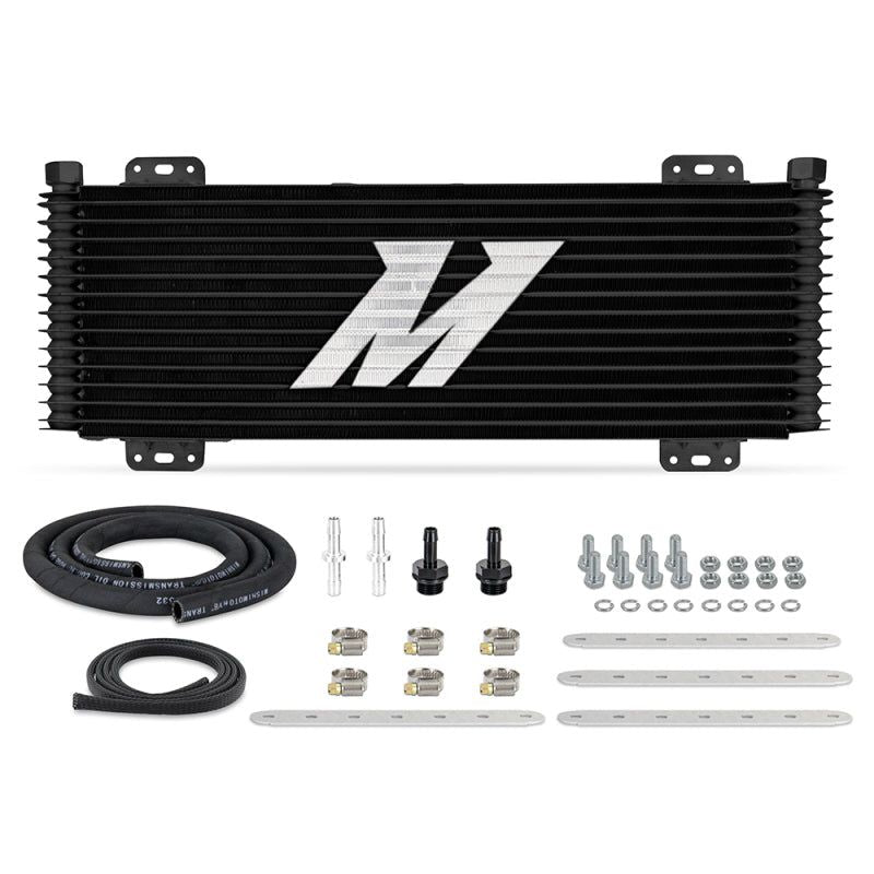 Mishimoto Universal Stacked Plate Trans Cooler 13 Row Black - SMINKpower Performance Parts MISMMTC-SP-13BK Mishimoto