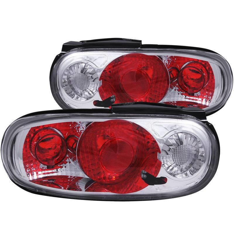 ANZO 1990-1997 Mazda Miata Taillights Chrome - SMINKpower Performance Parts ANZ221075 ANZO