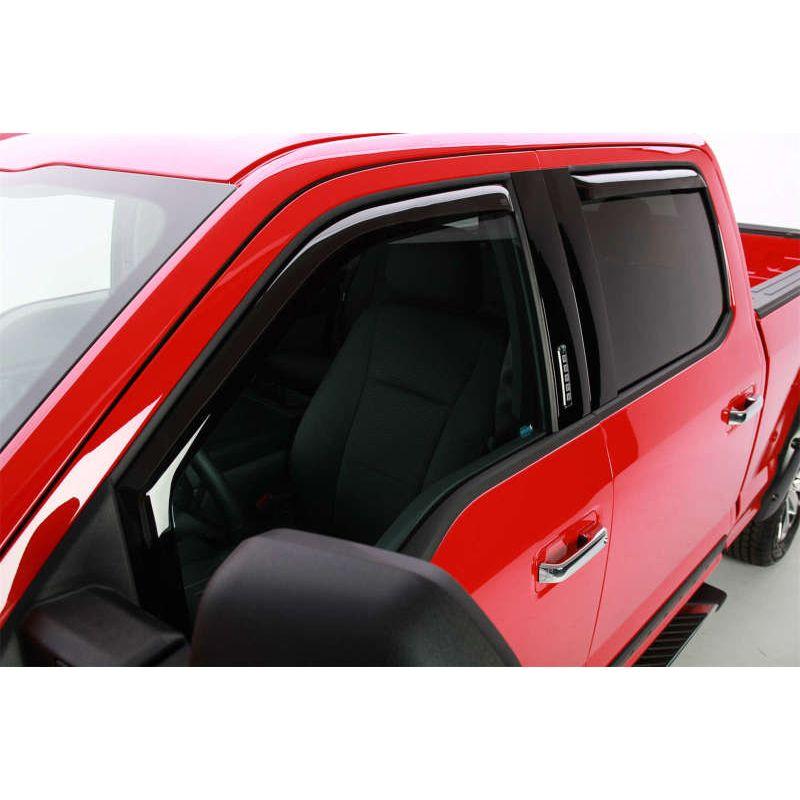 EGR 15+ Ford F150 Super Cab In-Channel Window Visors - Set of 4 (573471) - SMINKpower Performance Parts EGR573471 EGR