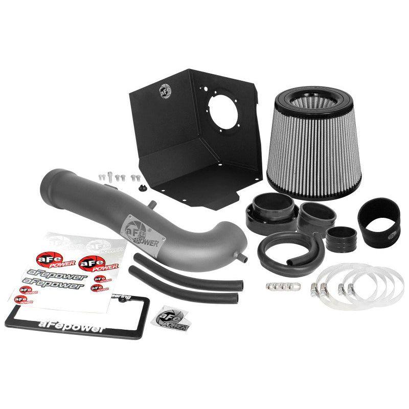 aFe Magnum FORCE Pro DRY S Stage-2 Intake 14-17 GM Silverado/Sierra 1500 5.3L/6.2L w/ Electric Fan - SMINKpower Performance Parts AFE51-12332-GR aFe