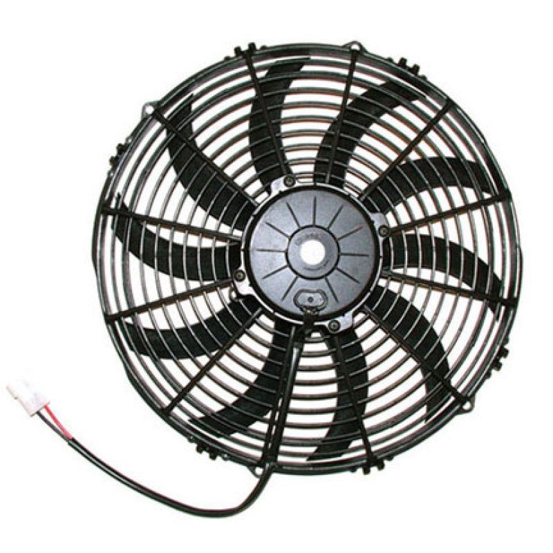 SPAL 1682 CFM 13in High Performance Fan - Push/Curved (VA13-AP70/LL-63S)-Fans & Shrouds-SPAL-SPL30102045-SMINKpower Performance Parts