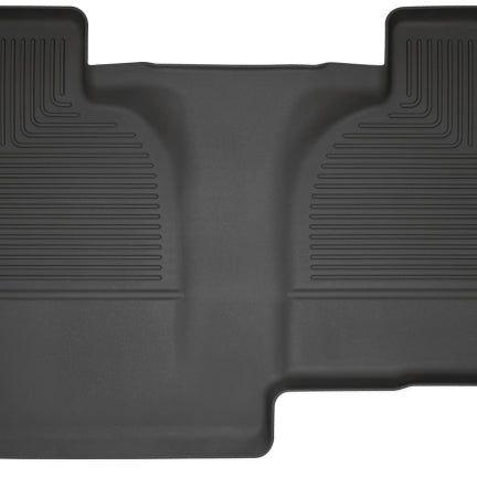 Husky Liners 20-24 Chevrolet Silverado 2500/3500HD DC WeatherBeater 2nd Seat Black Floor Liners-Floor Mats - Rubber-Husky Liners-HSL14211-SMINKpower Performance Parts