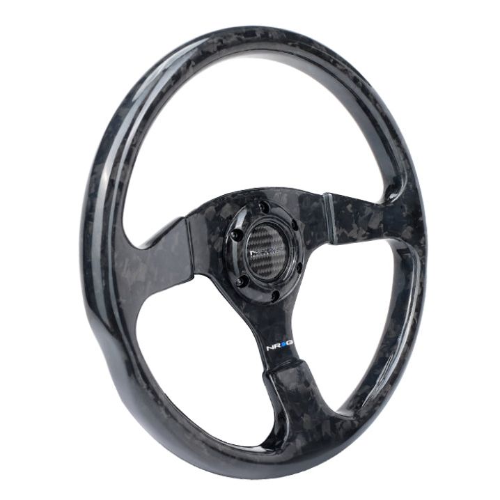 NRG Forged Carbon Fiber Steering Wheel 350mm - SMINKpower Performance Parts NRGST-012FC NRG