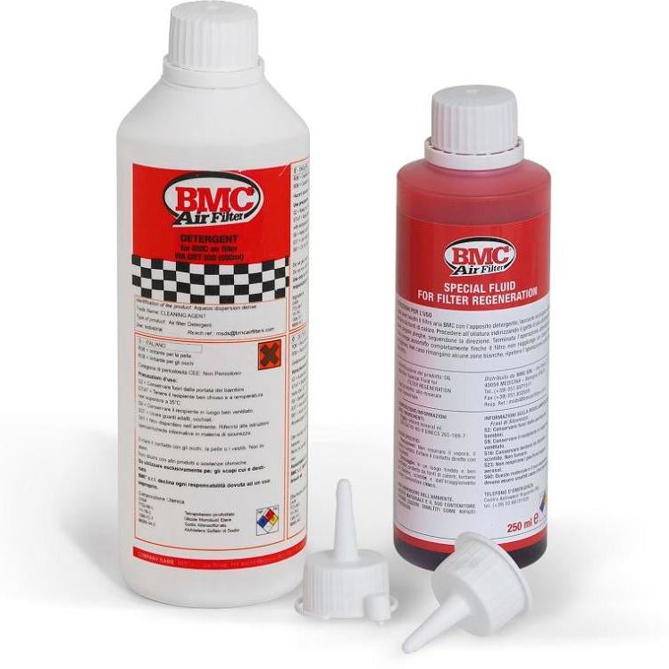 BMC Complete Filter Washing Kit - 500ml Detergent & 250ml Oil Bottle-Recharge Kits-BMC-BMCWA250-500-SMINKpower Performance Parts
