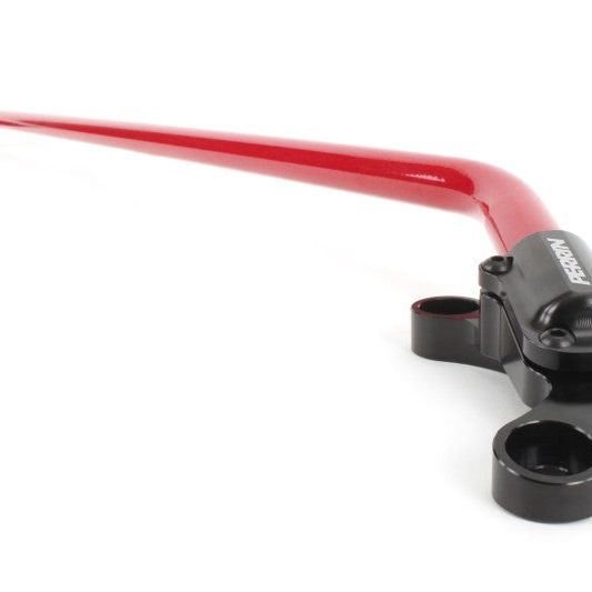Perrin Honda Civic Type R / Si Front Strut Brace - Glossy Red w/ Black Feet-Strut Bars-Perrin Performance-PERPHP-SUS-050GRD-SMINKpower Performance Parts