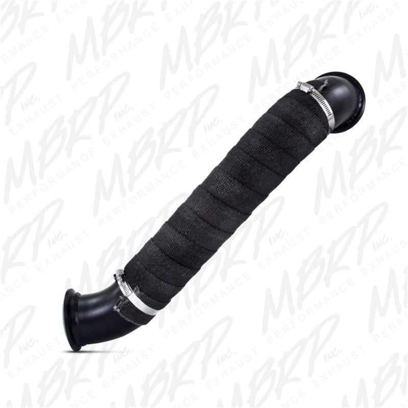 MBRP 04.5-2010 Chev/GMC 6.6L Duramax Black 3in Down Pipe-Downpipes-MBRP-MBRPGMCA424-SMINKpower Performance Parts