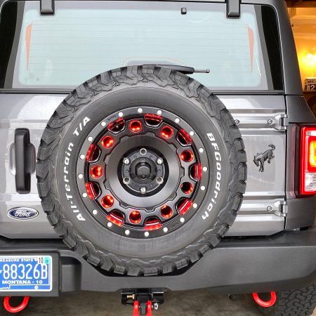 Oracle LED Illuminated Wheel Ring 3rd Brake Light - Red - SMINKpower Performance Parts ORL4211-003 ORACLE Lighting