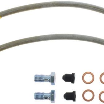 StopTech 2015 VW Golf R Stainless Steel Rear Brake Lines-Brake Line Kits-Stoptech-STO950.33521-SMINKpower Performance Parts