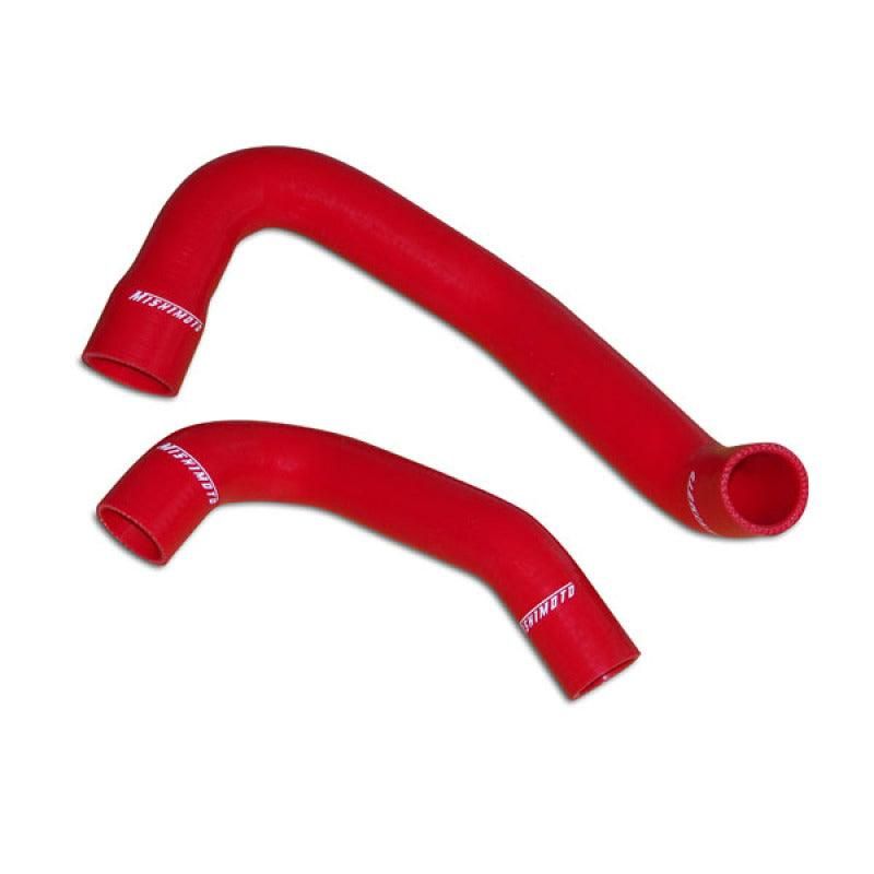 Mishimoto 97-04 Jeep Wrangler 6cyl Red Silicone Hose Kit - SMINKpower Performance Parts MISMMHOSE-WR6-97RD Mishimoto
