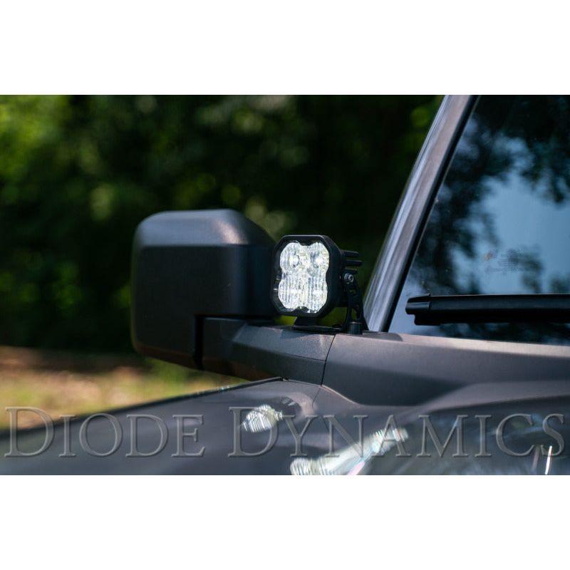 Diode Dynamics 2021 Ford Bronco SS3 LED Ditch Light Kit - Pro White Combo - SMINKpower Performance Parts DIODD7186 Diode Dynamics