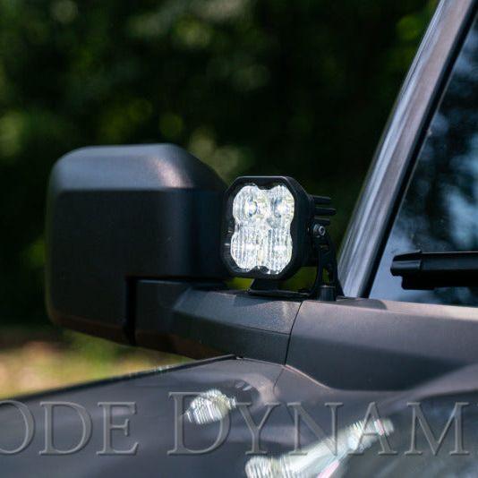 Diode Dynamics 2021 Ford Bronco Sport SS3 LED Ditch Light Kit - White Combo - SMINKpower Performance Parts DIODD7184 Diode Dynamics