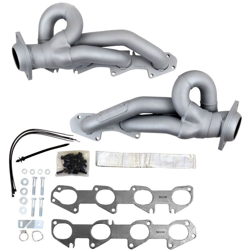 BBK 19-22 Dodge Ram 1500 5.7L (Excl MagaCab) Shorty Tuned Exhaust Headers - 1-3/4in Titanium Ceramic - SMINKpower Performance Parts BBK4015 BBK