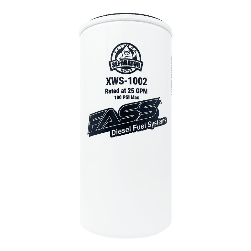 FASS Hydroglass (Extreme Water Seperator) HD Series XWS-1002 - SMINKpower Performance Parts FASSXWS1002 FASS Fuel Systems