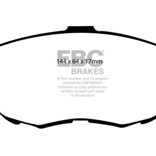 EBC 93-97 Lexus GS300 3.0 Redstuff Front Brake Pads-Brake Pads - Performance-EBC-EBCDP31223C-SMINKpower Performance Parts