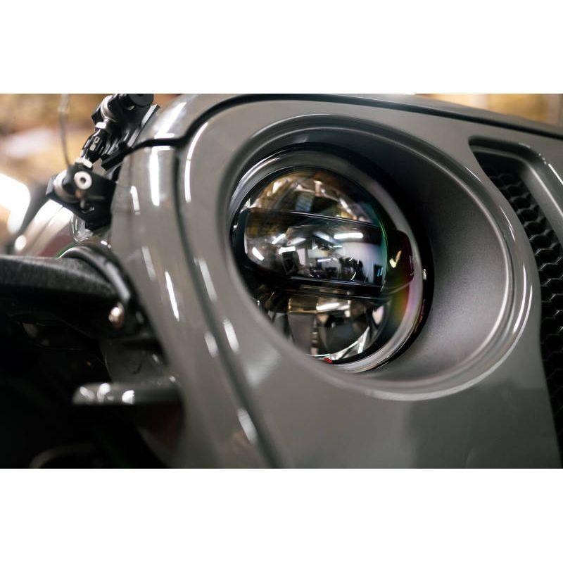 DV8 Offroad 18-22 Jeep Gladiator Wrangler LED Projector Headlights - SMINKpower Performance Parts DVEHLCJL-02 DV8 Offroad