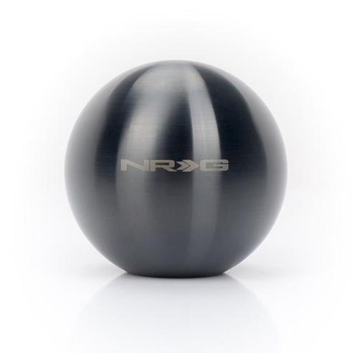 NRG Black Chrome Titanium Round Shifter Heavy Weight - SMINKpower Performance Parts NRGSK-350BC NRG