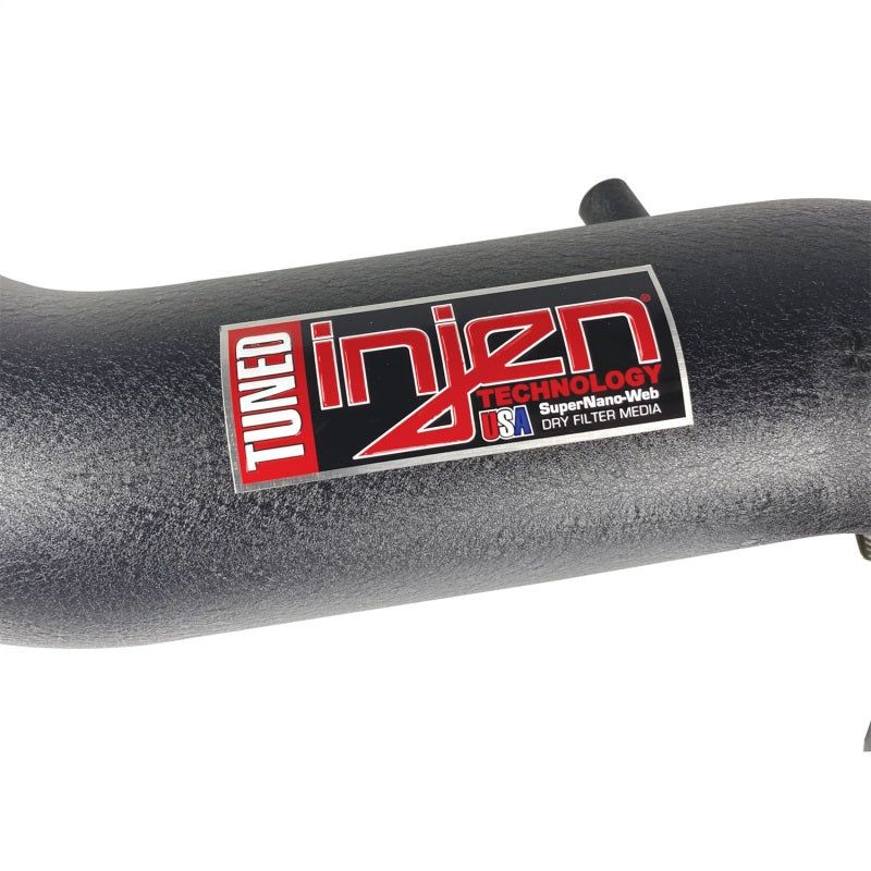 Injen 16-20 Dodge Durango / Jeep Grand Cherokee 3.6L V6 Wrinkled Black PF Short Ram Cold Air Intake-Cold Air Intakes-Injen-INJPF5023WB-SMINKpower Performance Parts