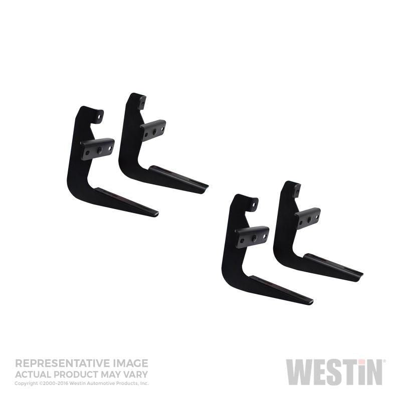 Westin 2004-2012 Ford/Lincoln F-150 Reg Cab (excl. Heritage) Running Board Mount Kit - Black - SMINKpower Performance Parts WES27-1535 Westin