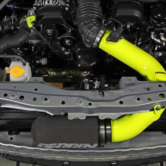 Perrin 22-23 Subaru BRZ/GR86 Cold Air Intake - Neon Yellow - SMINKpower Performance Parts PERPSP-INT-335NY Perrin Performance