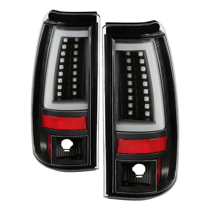 Spyder 03-06 Chevy Silverado - (Does Not Fit Stepside) LED Tail Lights - All Black ALT-YD-CS03V2-LED - SMINKpower Performance Parts SPY5085849 SPYDER