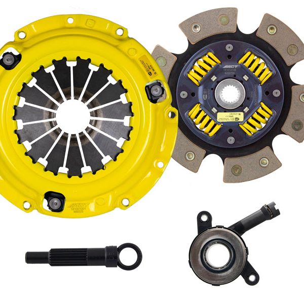 ACT 08-17 Mitsubishi Lancer GT / GTS HD/Race Sprung 6 Pad Clutch Kit - SMINKpower Performance Parts ACTMB11-HDG6 ACT