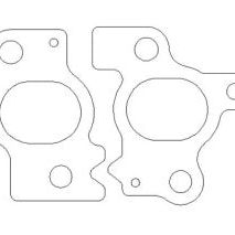 Cometic Toyota 2JZGTE 93-UP 2 PC. Exhaust Manifold Gasket .030 inch 1.600 inch X 1.220 inch Port-Exhaust Gaskets-Cometic Gasket-CGSC4209-030-SMINKpower Performance Parts