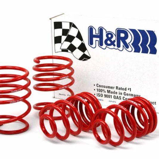 H&R 99-05 BMW 323Ci/323i/325Ci/325i/328Ci/328i/330Ci/330i E46 Sport Spring (w/Sport Susp.)-Lowering Springs-H&R-HRS29484-SMINKpower Performance Parts