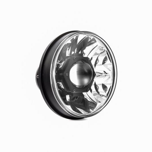 KC HiLiTES 07-18 Jeep JK 7in. Gravity LED Pro DOT Approved Replacement Headlight (Single)-Headlights-KC HiLiTES-KCL4234-SMINKpower Performance Parts