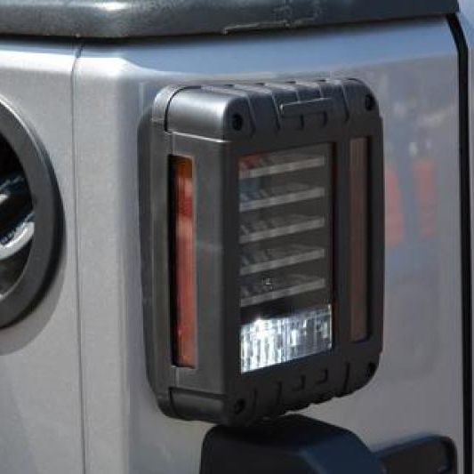 DV8 Offroad 07-18 Jeep Wrangler JK Horizontal LED Tail Light-Tail Lights-DV8 Offroad-DVETLJK-01-SMINKpower Performance Parts