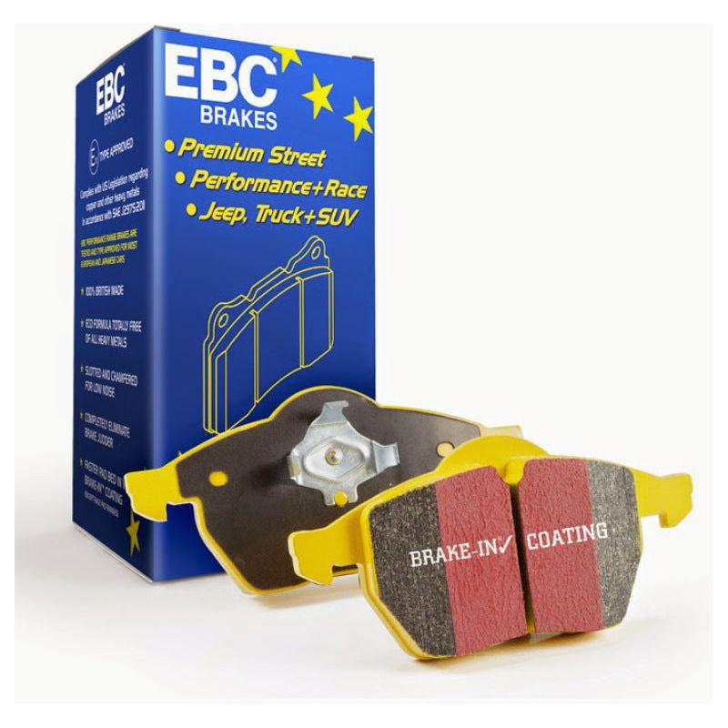 EBC 90-00 Aston Martin Vantage 5.3 (Twin Supercharged)(AP) Yellowstuff Rear Brake Pads-Brake Pads - Performance-EBC-EBCDP41167R-SMINKpower Performance Parts