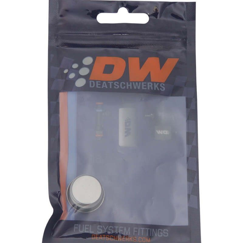 DeatschWerks 8AN ORB Male Plug Low Profile Internal Allen/Hex (Incl. O-Ring)-Fitting Caps-DeatschWerks-DWK6-02-0718-SMINKpower Performance Parts