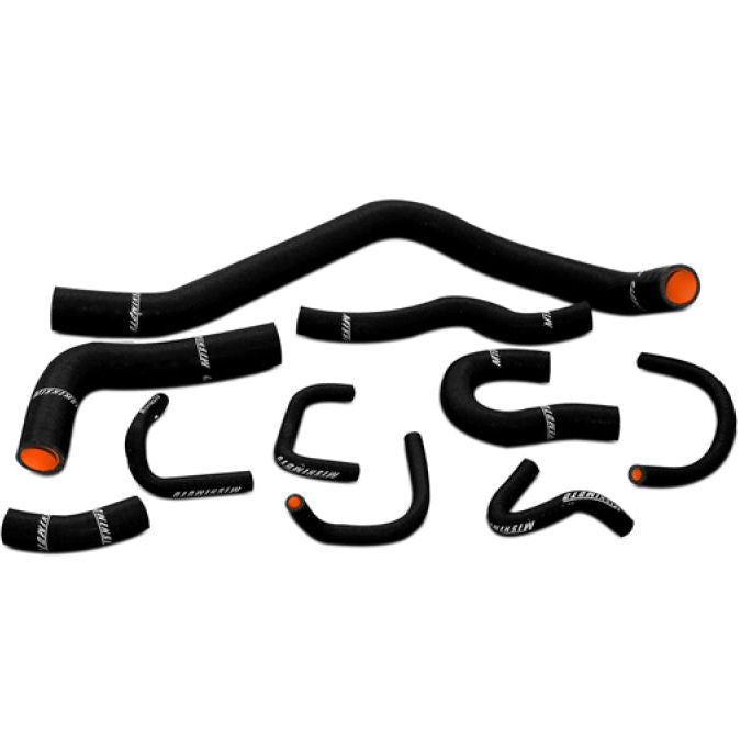 Mishimoto 88-91 Honda Civic Black Silicone Hose Kit-Hoses-Mishimoto-MISMMHOSE-CIV-88BK-SMINKpower Performance Parts