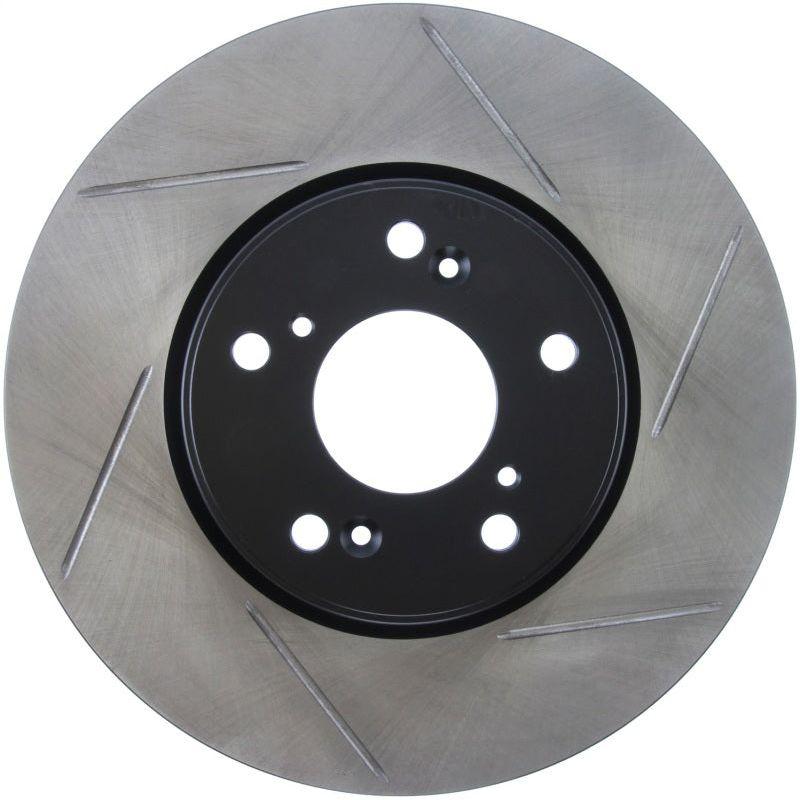 StopTech Slotted Sport Brake Rotor 2014 Honda Accord V6 Front Left-Brake Rotors - Slotted-Stoptech-STO126.40086SL-SMINKpower Performance Parts