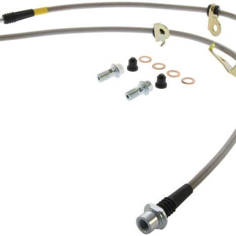StopTech 06-17 Lexus HS250h / Toyota RAV4 Stainless Steel Front Brake Lines-Brake Line Kits-Stoptech-STO950.44036-SMINKpower Performance Parts