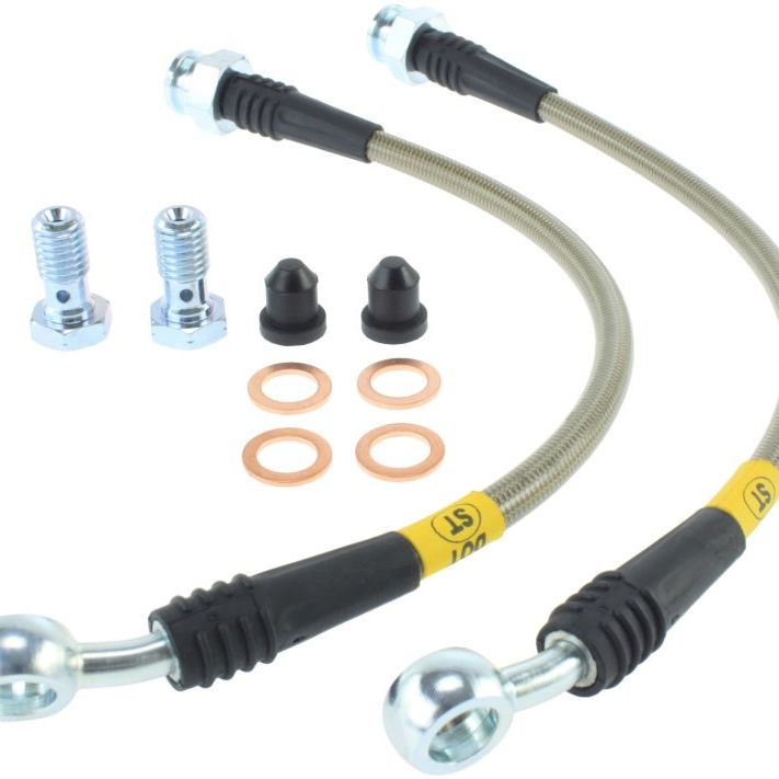 StopTech 03-09 Hummer H2 Rear Brake Lines-Brake Line Kits-Stoptech-STO950.66507-SMINKpower Performance Parts