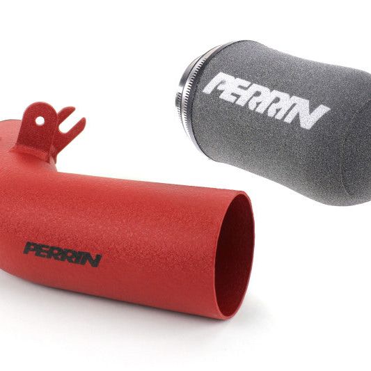 Perrin 08-14 WRX / 08-17 STI Red Cold Air Intake (Will Not Fit 2018 STI)-Cold Air Intakes-Perrin Performance-PERPSP-INT-322RD-SMINKpower Performance Parts