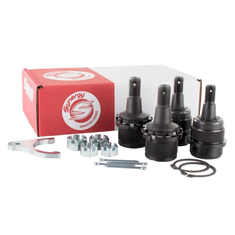Synergy 03-13 Dodge Ram 1500/2500/3500 HD 4x4 Non-Knurled Adjustable Ball Joint Kit - SMINKpower Performance Parts SYN4123 Synergy Mfg