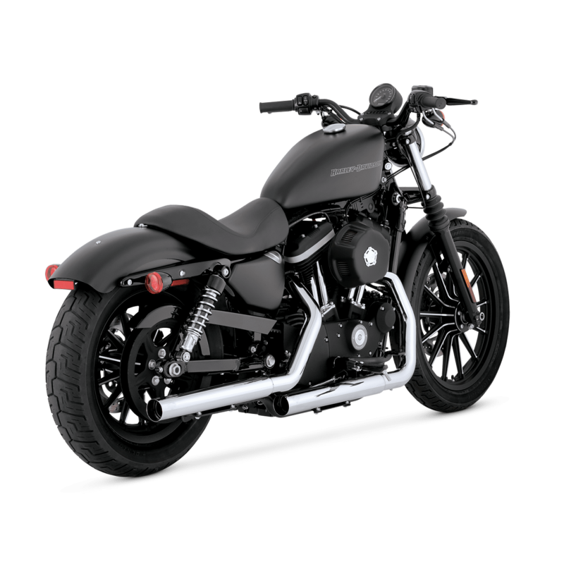 Vance & Hines HD Sportster 04-13 Hs Slip-On Slip-On Exhaust - SMINKpower Performance Parts VAH16819 Vance and Hines
