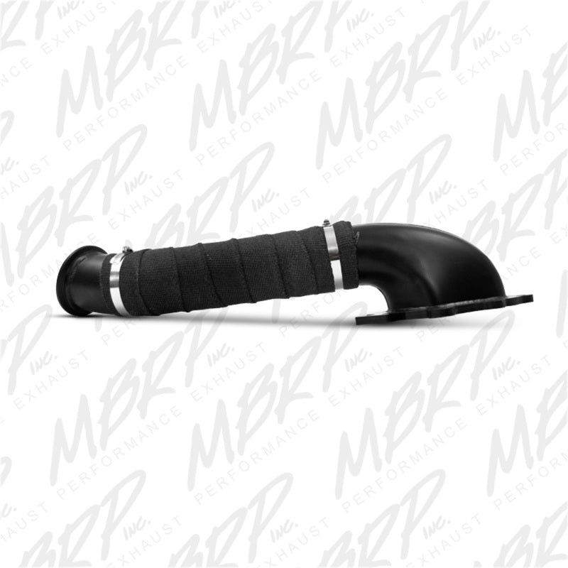 MBRP 01-04 Chev/GMC 6.6L Duramax 3in Turbo Down Pipe Black-Downpipes-MBRP-MBRPGM8425-SMINKpower Performance Parts