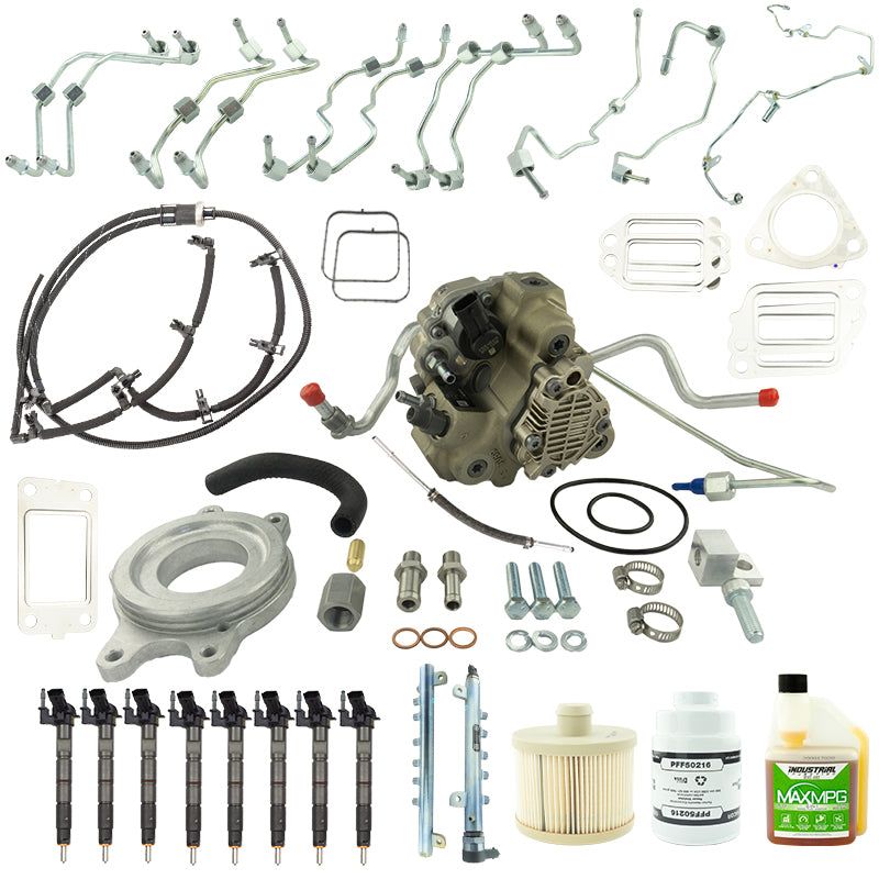 Industrial Injection 11-16 Duramax 6.6L LML Bosch Disaster Kit w/Emissions Intact Conversion Kit - SMINKpower Performance Parts IND4G6106 Industrial Injection