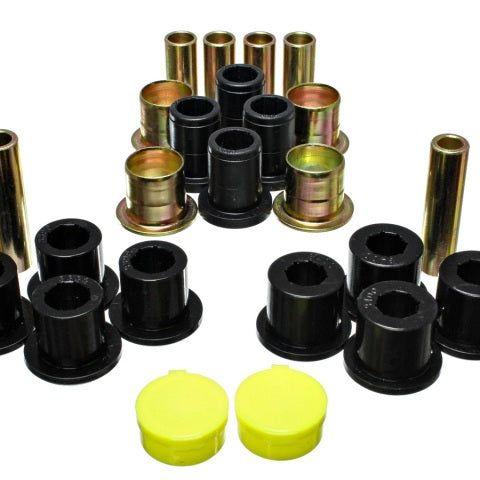 Energy Suspension 87-04 Dodge Dakota / 98-03 Durango 4WD Black Front End Control Arm Bushing Set-Bushing Kits-Energy Suspension-ENG5.3139G-SMINKpower Performance Parts