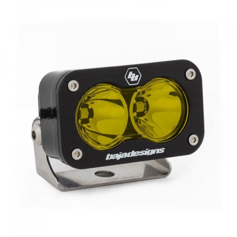 Baja Designs S2 Pro Spot Pattern LED Light - Amber - SMINKpower Performance Parts BAJ480011 Baja Designs