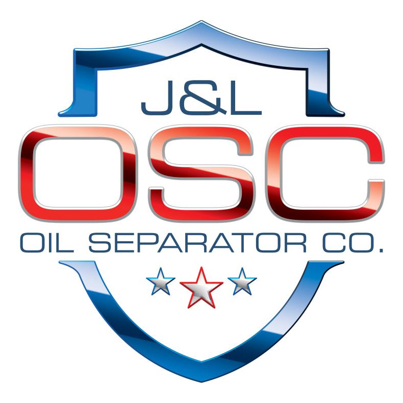 J&L 05-10 Ford Mustang GT/Bullitt/Saleen Passenger Side Oil Separator 3.0 - Black Anodized-Oil Separators-J&L-JLT3013P-B-SMINKpower Performance Parts