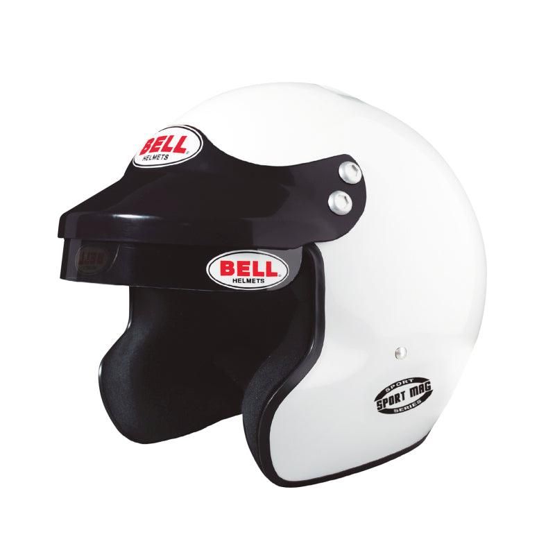 Bell Sport Mag SA2020 V15 Brus Helmet - Size 61+ (White) - SMINKpower Performance Parts BLL1426A04 Bell
